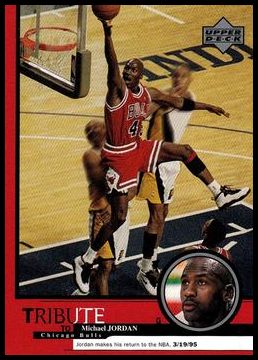20 Michael Jordan (Return to the NBA 3-19-95)